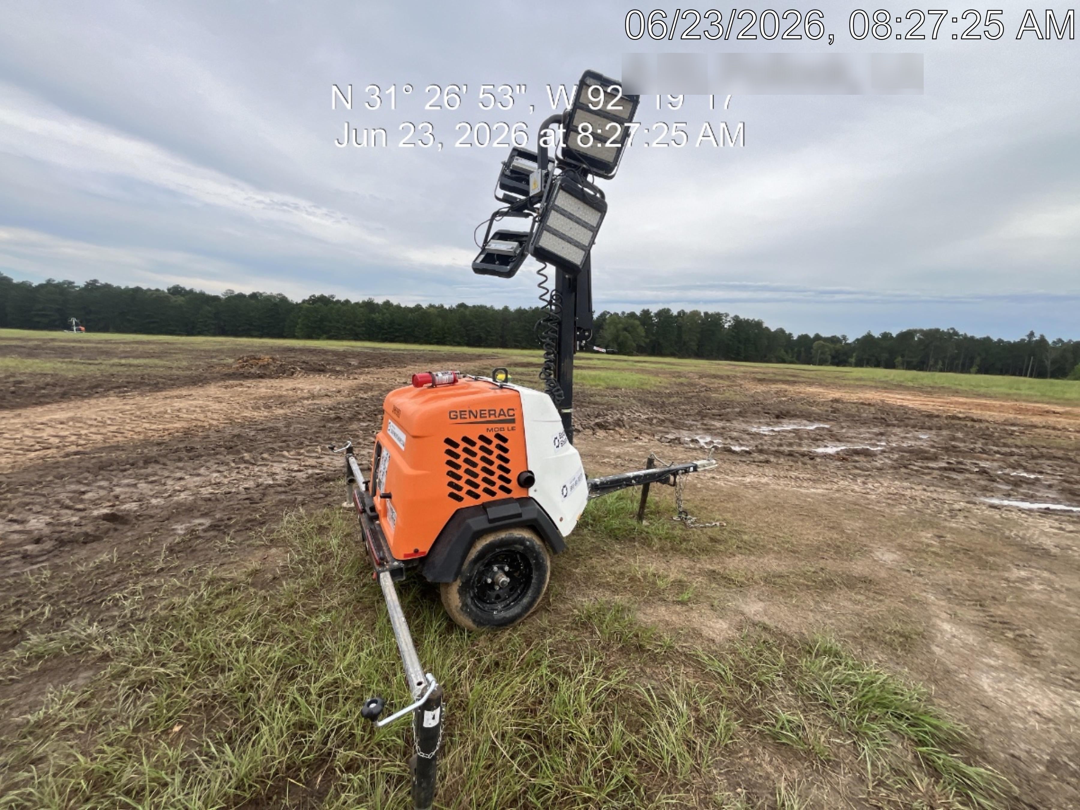2024 Generac MLT2 Diesel, Flex Switch 120V Input, Powerzone Controller, 
(4) 320W LED Lights, 4kW Generator, 39.9 Gal Fuel Tank, 2" Ball, T3