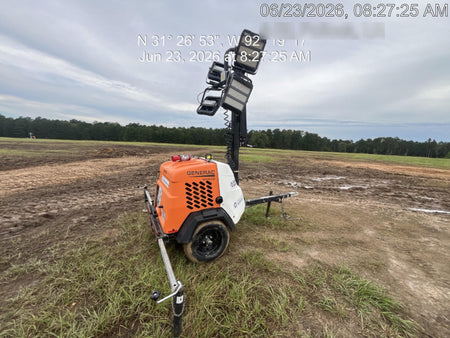 2024 Generac MLT2 Diesel, Flex Switch 120V Input, Powerzone Controller, 
(4) 320W LED Lights, 4kW Generator, 39.9 Gal Fuel Tank, 2" Ball, T3