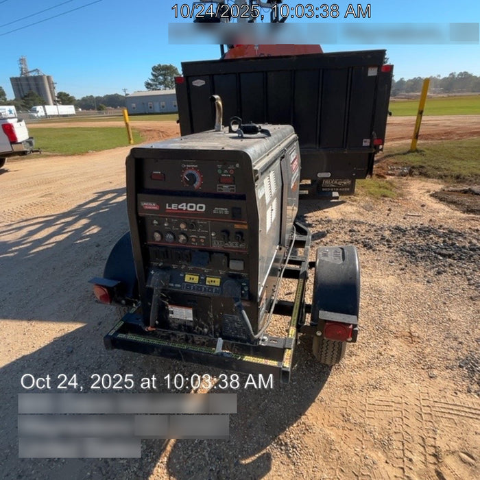 2024 Lincoln Electric LE400 Kubota V1505, Trlr, Cable Rack, Light Kit, ES Decals, T3