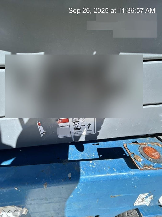 2019 Genie GS-1930 Fixed Rails with Chain Entry