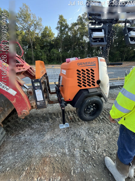 2024 Generac MLT2 Diesel, Flex Switch 120V Input, Powerzone Controller, 
(4) 320W LED Lights, 4kW Generator, 39.9 Gal Fuel Tank, 2" Ball, T3