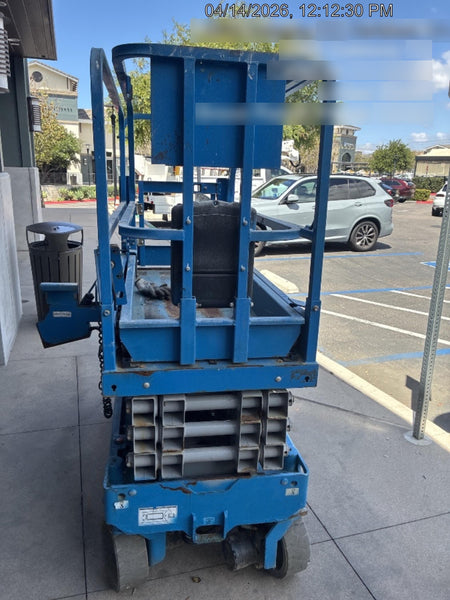 2020 Genie GS-1930 Solid Non Marking Tires, Beacon, Folding rails with half height swing gate