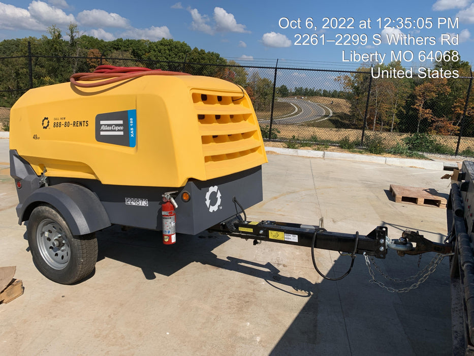 2022 ATLAS COPCO XAS188 CWK
