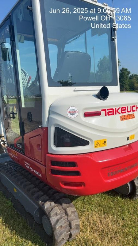 2025 TAKEUCHI TB235-2CR