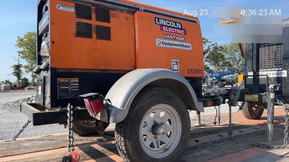 2023 Lincoln Electric LE400 Kubota V1505, Trlr, Cable Rack, Light Kit, ES Decals, T3