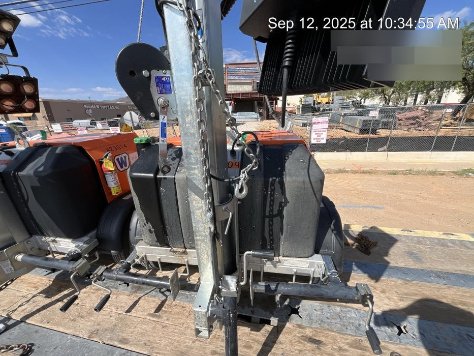 2024 Wanco WLTT-4MM4K Diesel, Deep Sea Controller, Shore Power Plug, Auto Start, (4) 350W LED Floodlights, 4kW Generator, 60 Gal Fuel Tank, 2" Ball, T3