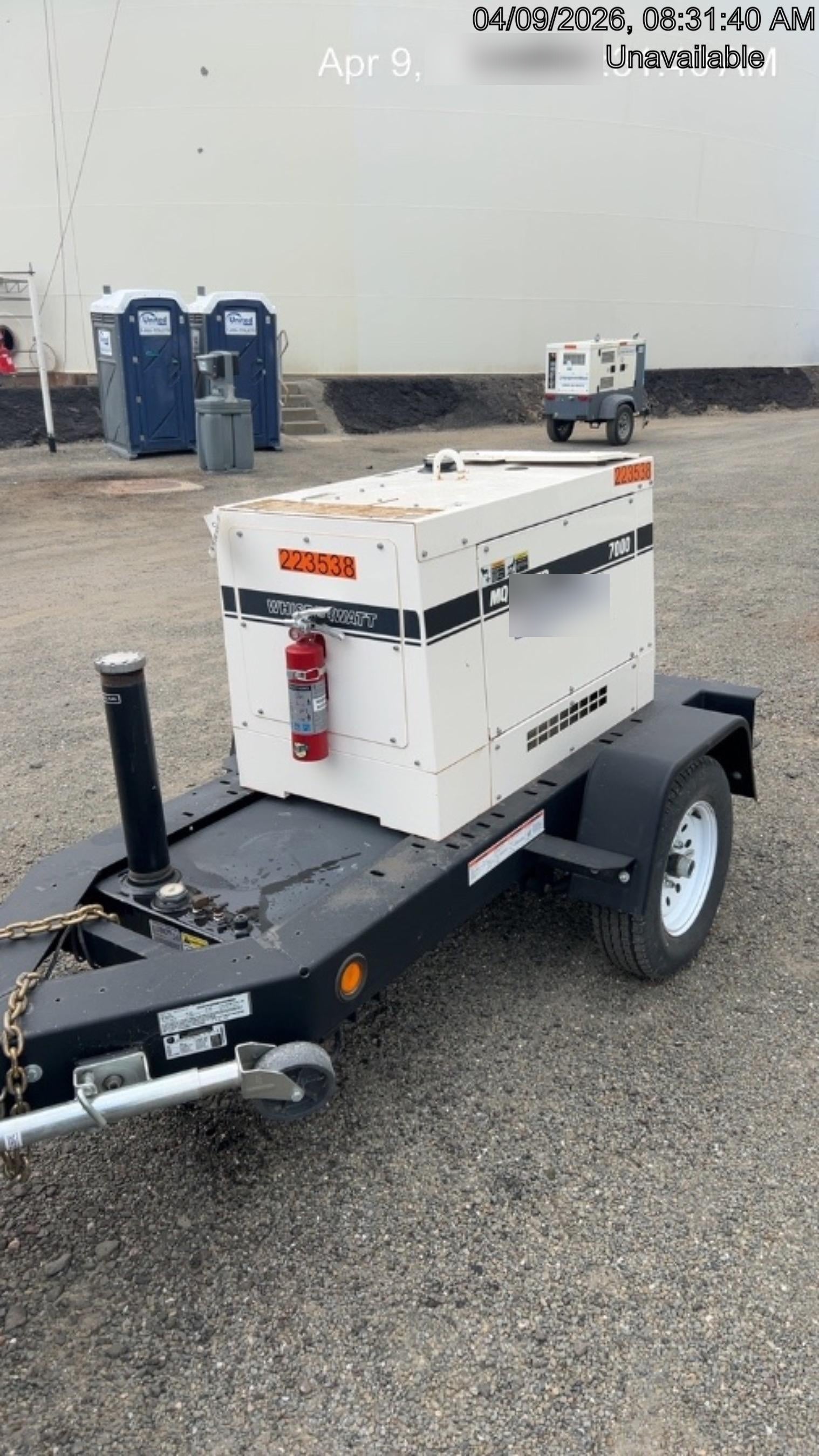 2022 Multiquip DA7000SSA3 Kubota Diesel, Trailer Mounted Package