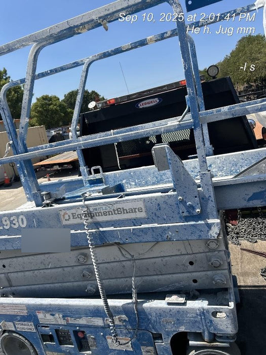 2019 Genie GS-1930 Fixed rails with chain Entry