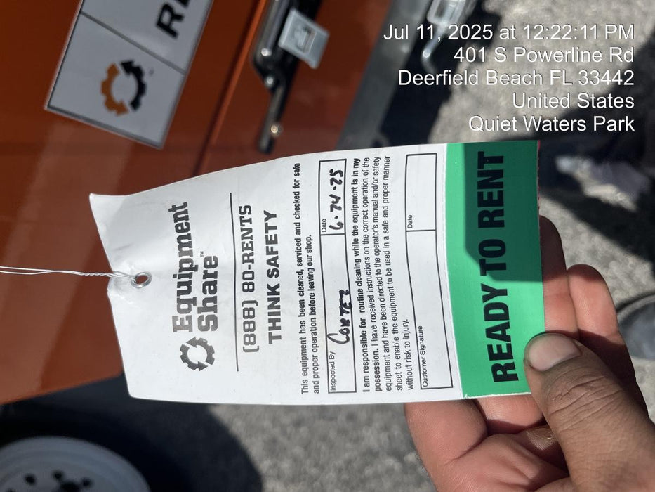 2023 Wanco WLTT-4MM4K Diesel, Deep Sea Controller, Shore Power Plug, Auto Start, (4) 350W LED Floodlights, 4kW Generator, 60 Gal Fuel Tank, 2" Ball, T3