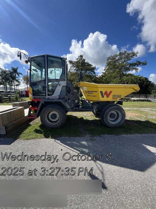 2025 WACKER NEUSON DV605 Cab Turf Tires
