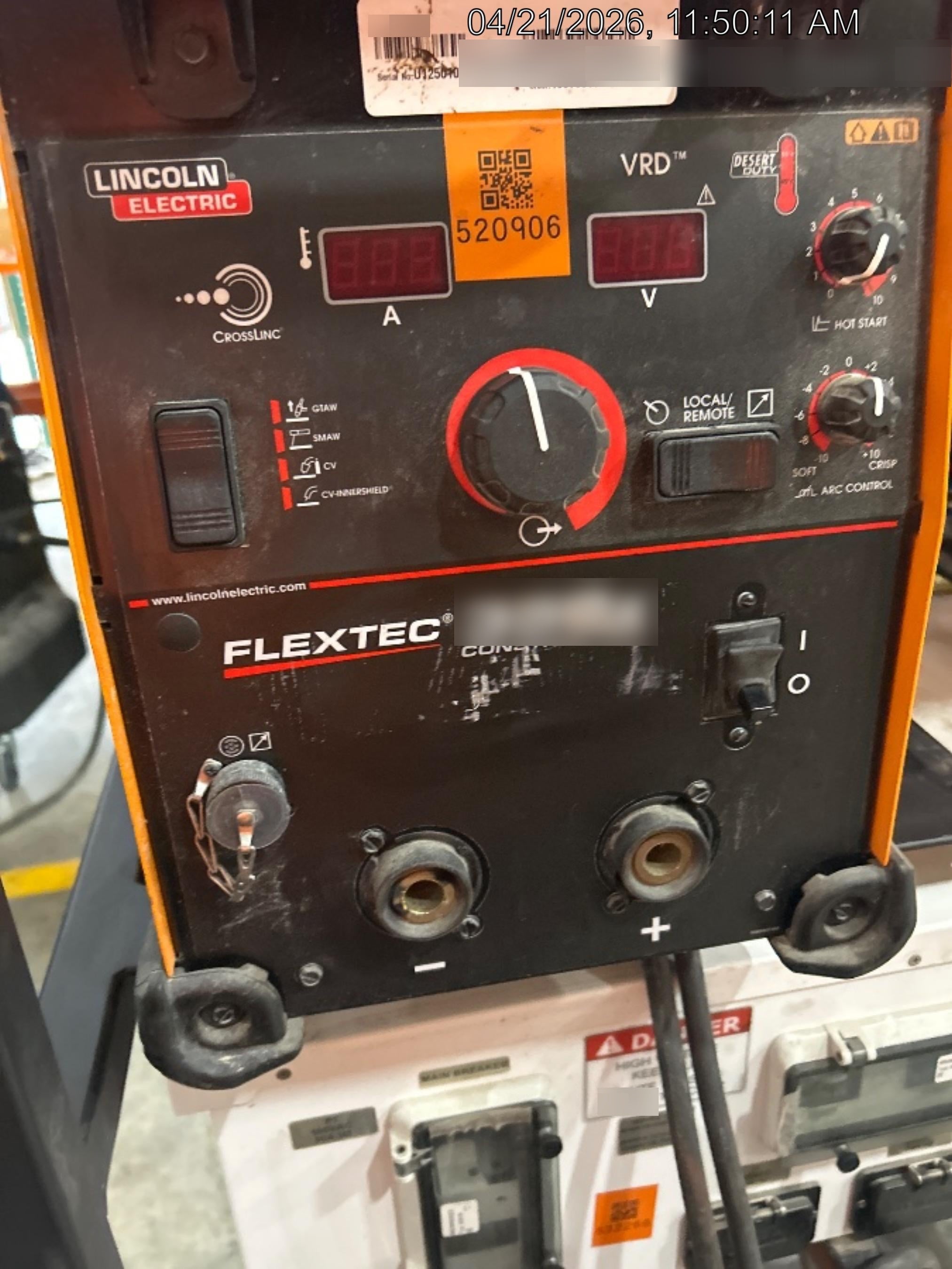 2025 LINCOLN ELECTRIC FLEXTEC 350X