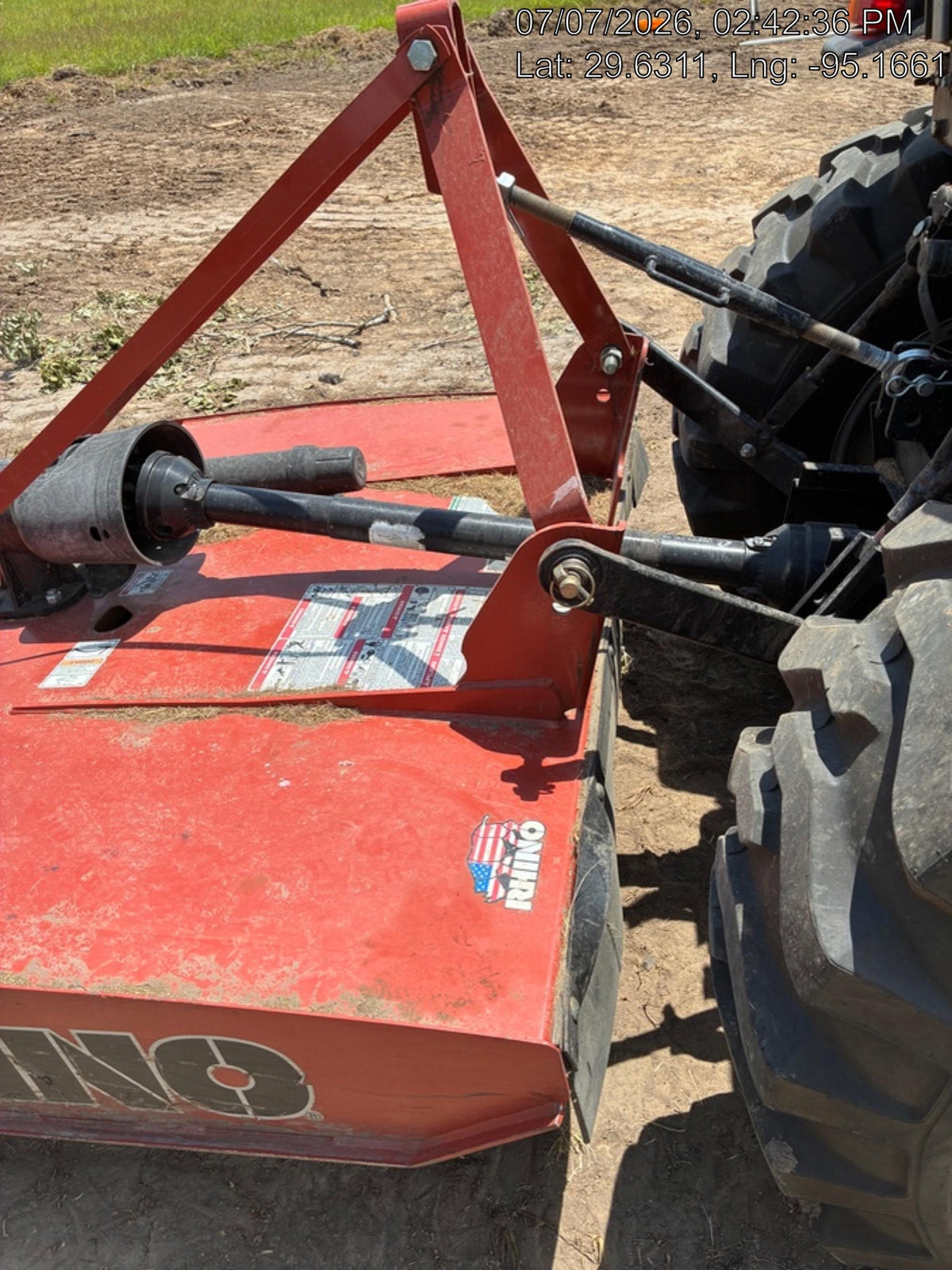 2025 RHINO TW15 Rotary Cutter