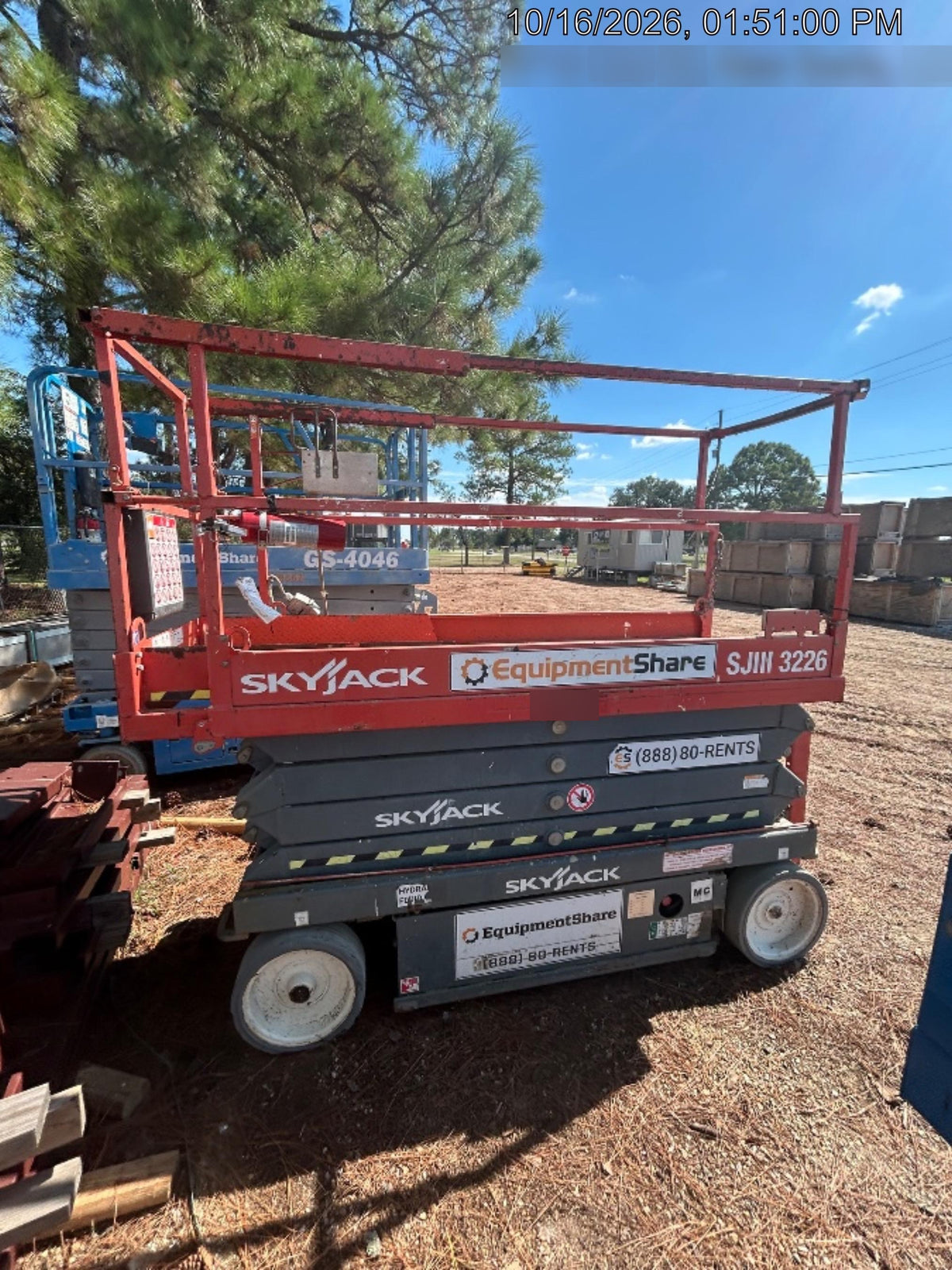 2019 Skyjack SJIII-3226 Skyjack SJIII3226 Standard w/Trojan Batteries