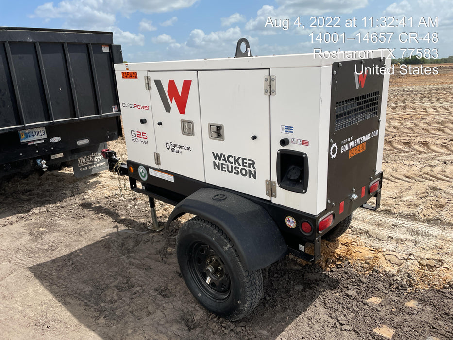 2022 WACKER NEUSON G25