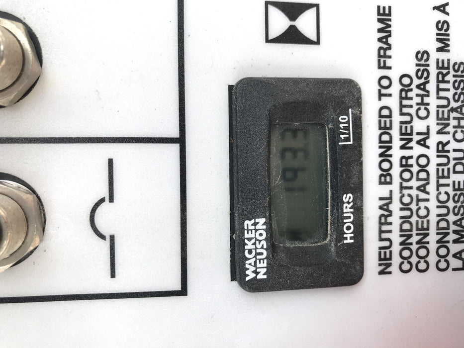 2019 Wacker Neuson LTV6L-MH Mobile Light Tower w/Fuel Level Sensor Installed