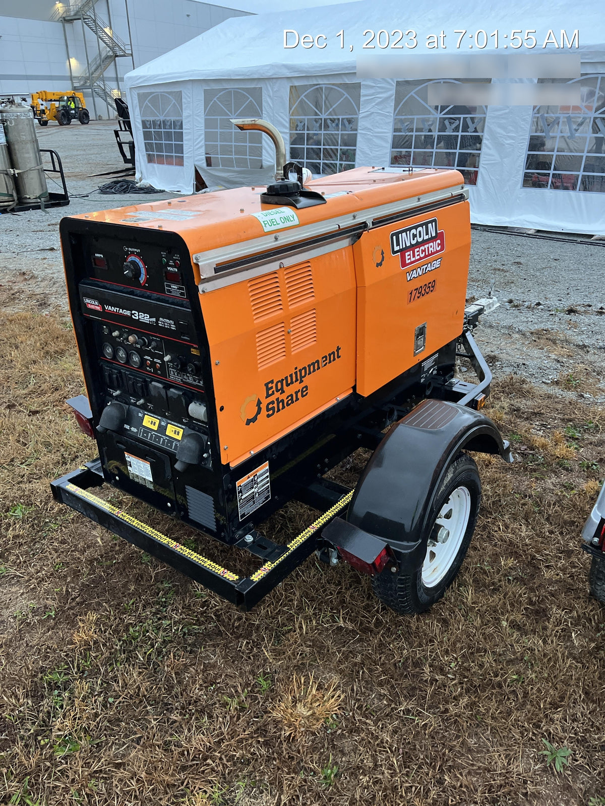 2021 Lincoln Electric Vantage 322 VANTAGE 322 READY-PAK 3