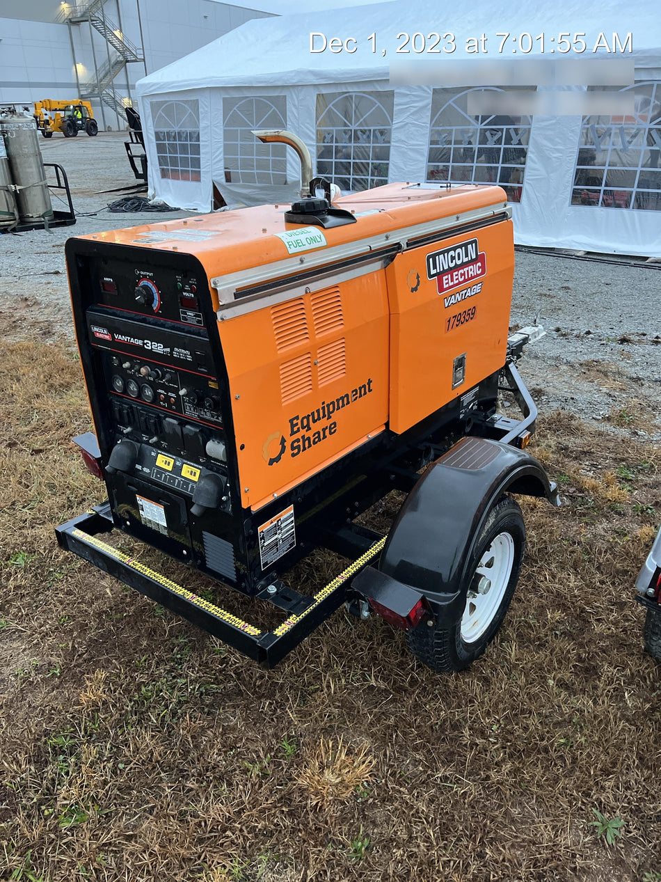 2021 Lincoln Electric Vantage 322 VANTAGE 322 READY-PAK 3