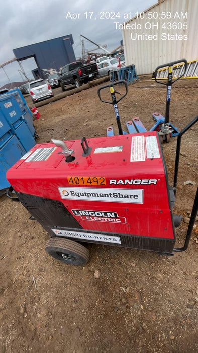 2024 Lincoln Electric Ranger 305 LPG Ranger 305 LPG, Undercarriage, Tank Holder & Strap, 10kw AC Gen, 25hp Kohler LPG Eng