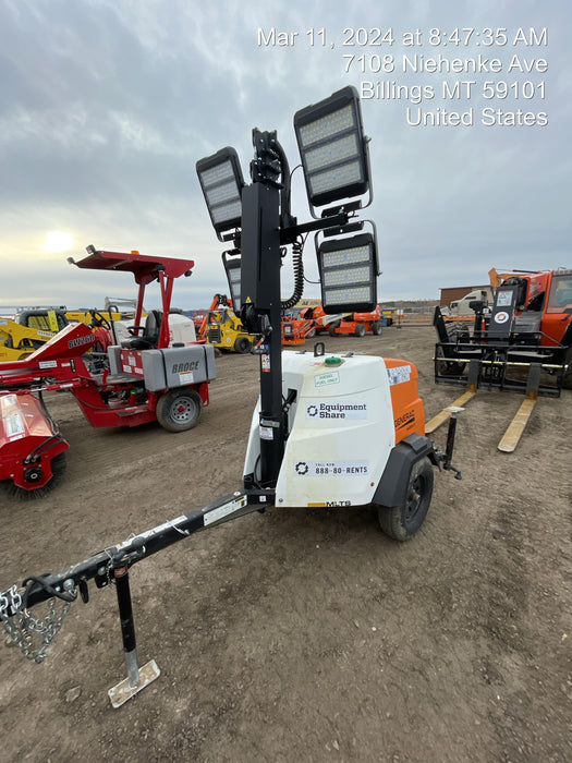 2023 Generac MLT2 Diesel, Flex Switch 120V Input, Powerzone Controller, (4) 320W LED Lights, 4kW Generator, 39.9 Gal Fuel Tank, 2" Ball, T3