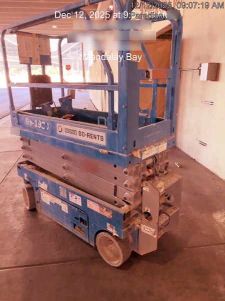 2019 Genie GS-1930 Half Height Swing Gate, 800W Inverter