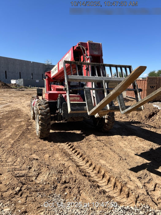 2019 Manitou MTA8044 MTA 8044 - 74 HP T4, Canopy, Worklights/Strobe, Beacon, 66" Carriage, 48" Forks, Solid Tires, Lift Hook, Aux Hydraulics