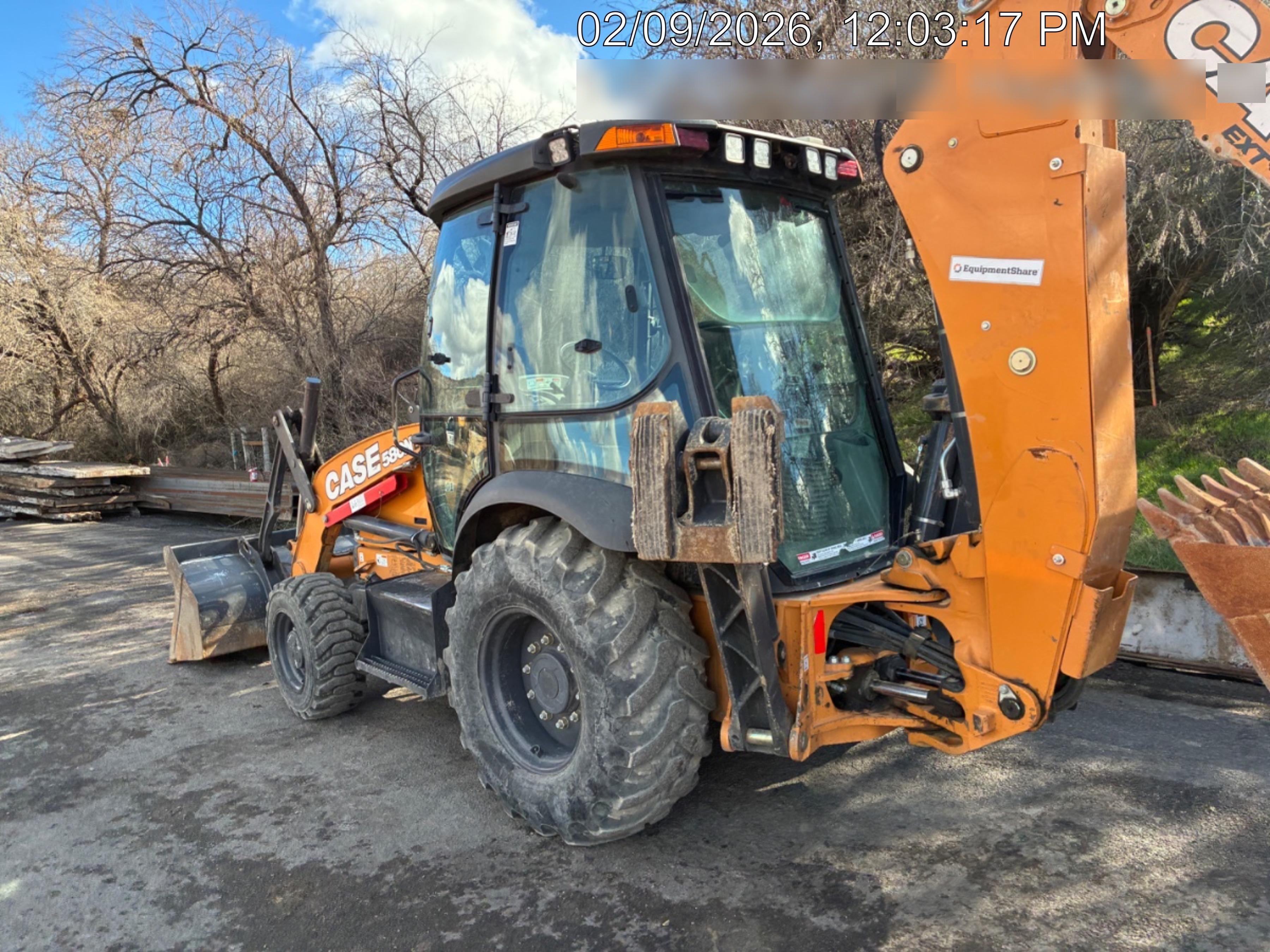 2022 CASE 580N EP - Extendable Backhoe