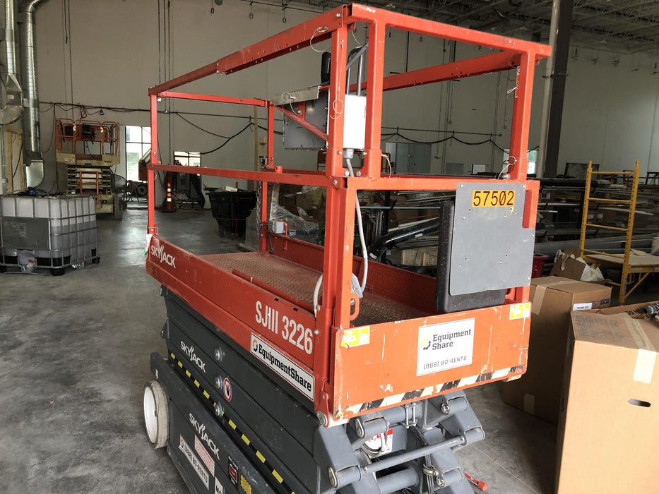 2017 Skyjack SJIII-3226 Standard Rental Specs