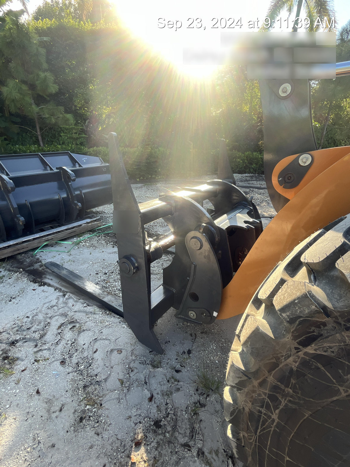 2014 WERK-BRAU 96" Loader Fork Carriage - Werk-Brau