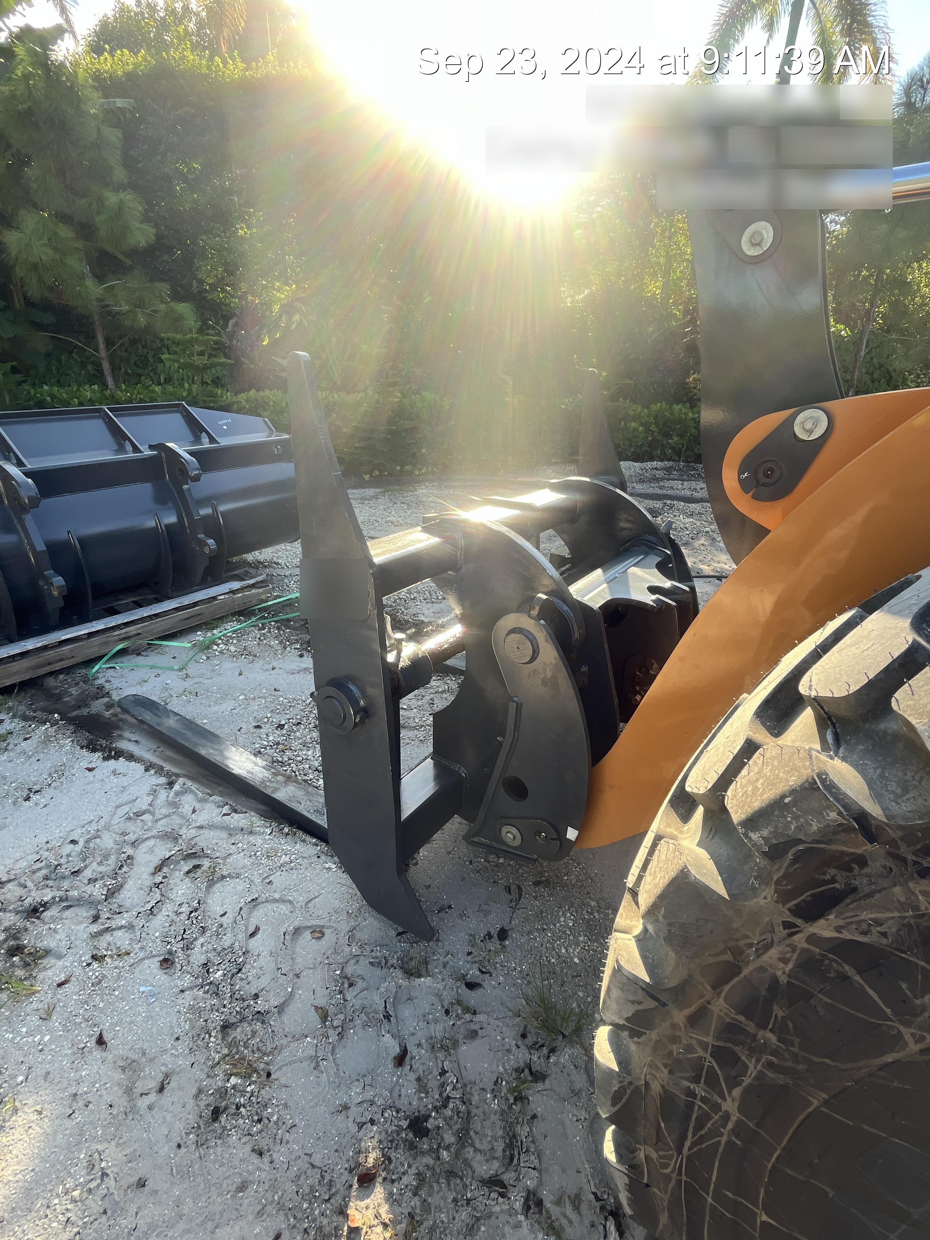 2014 WERK-BRAU 96" Loader Fork Carriage - Werk-Brau