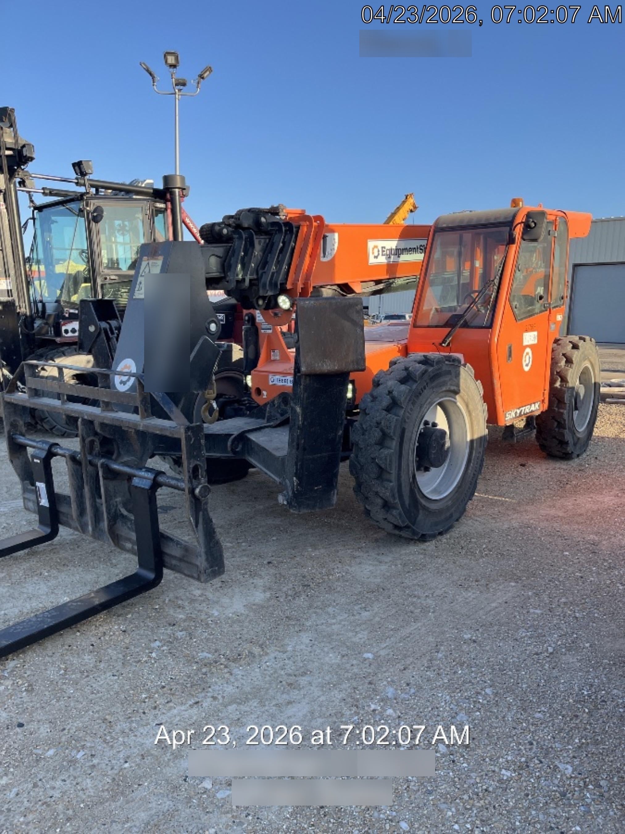 2022 Skytrak 12054 74Hp Dsl, Cab/Heat/Air, Solid Tires, LED WL
