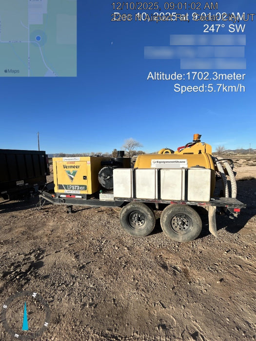 2023 Vac-Tron LP573XDT T4 Koehler Diesel Engine, 500 Gallon Debris Tank, x2 100 Gallon Water Tanks