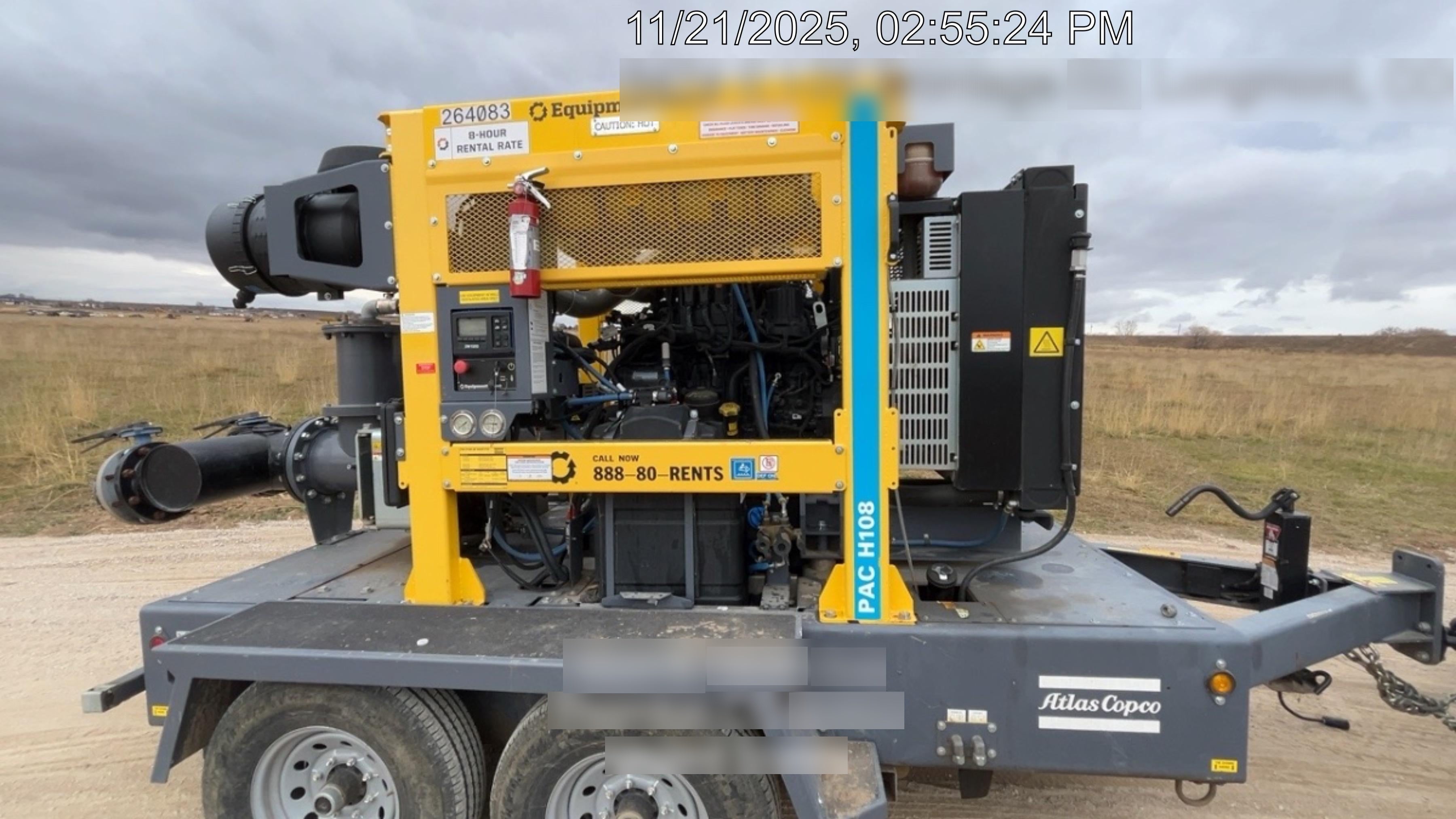 2021 ATLAS COPCO PAC H108 JD