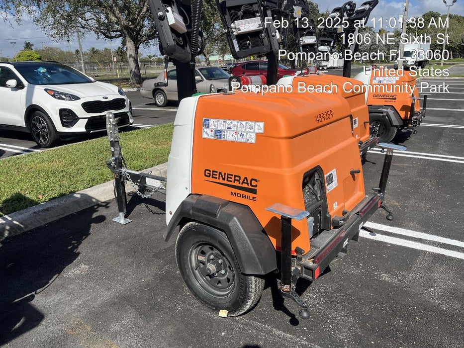 2025 Generac MLTS-4 Diesel, Mitsubishi L2E, 7.1 hp @1800 rpm, Flex Switch 120V Input, Powerzone Controller, (4) 320W LED Lights, 4kW Generator, 39.9 Gal Fuel Tank, 2" Ball, T3, ES Decals