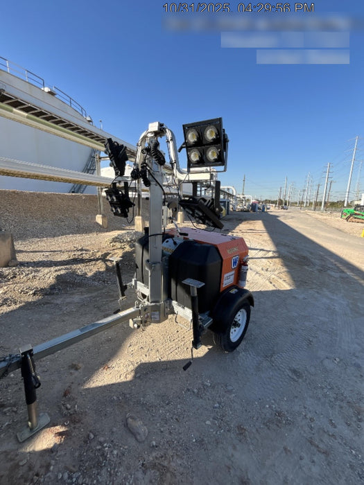 2024 Wanco WLTT-4MM4K Diesel, Deep Sea Controller, Shore Power Plug, Auto Start, (4) 350W LED Floodlights, 4kW Generator, 60 Gal Fuel Tank, 2" Ball, T3