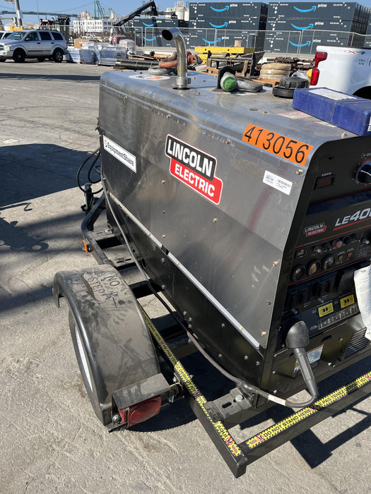 2024 Lincoln Electric LE400 Kubota V1505, Trlr, Cable Rack, Light Kit, ES Decals, T3