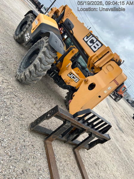 2020 JCB 509-42 Cab/Heat/Air, Solid Tires, Work Lights, Beacon, Aux Hydraulics, Back up Alarm, Lifting Eye, ES Decals