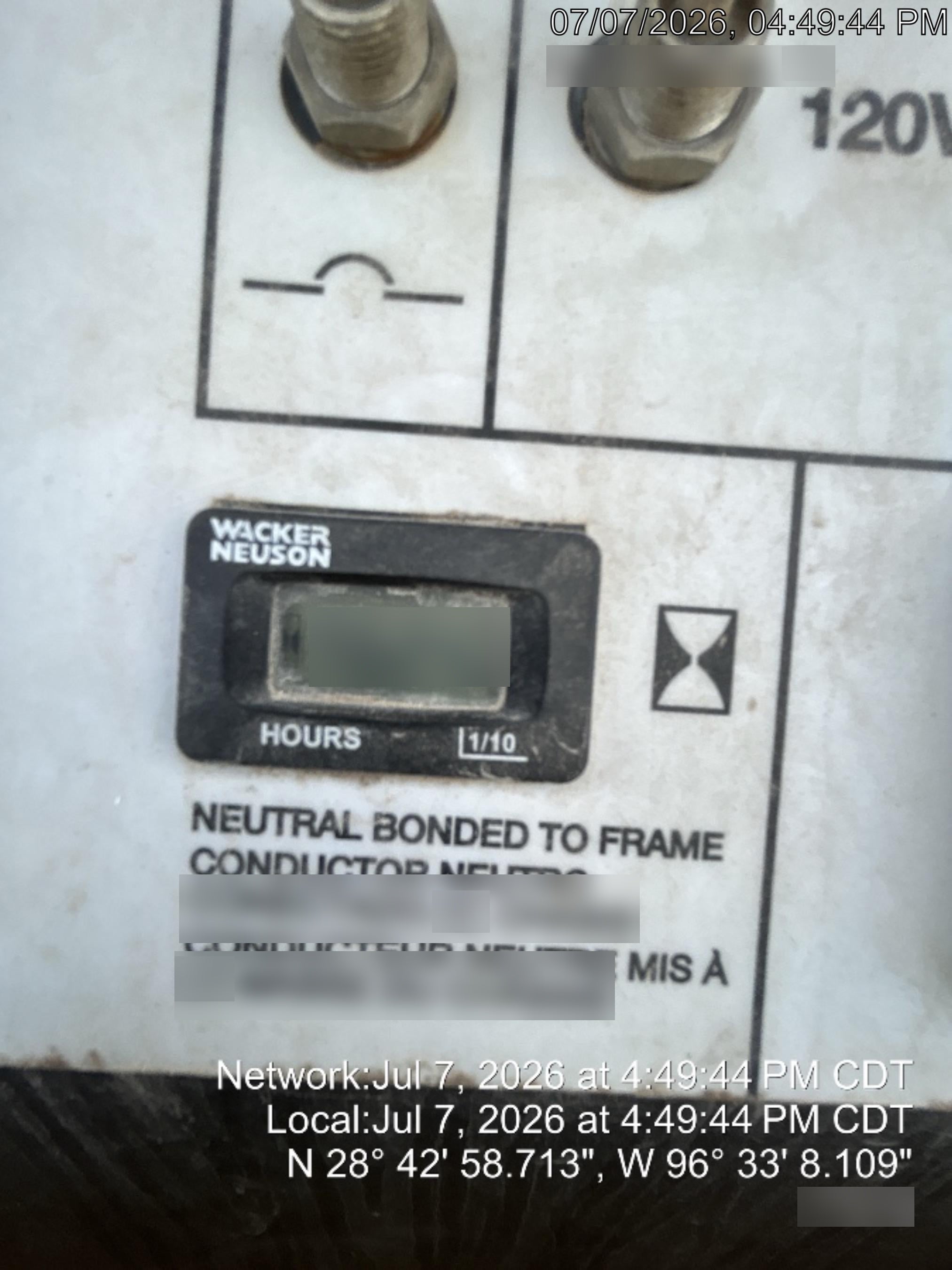 2019 Wacker Neuson LTV6L-MH Standard Options, ES Track Hardware, Fuel Level Sensor (Kohler engine)