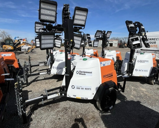 2024 Generac MLT2 Diesel, Flex Switch 120V Input, Powerzone Controller, 
(4) 320W LED Lights, 4kW Generator, 39.9 Gal Fuel Tank, 2" Ball, T3