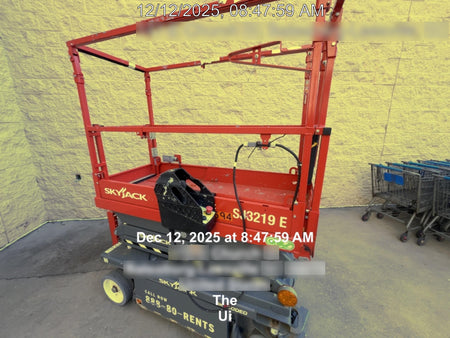 2024 Skyjack SJ3219 Electric Drive, Sld NM Tires, DBcns, RFRails, Power to Platform, T3 + Access Control