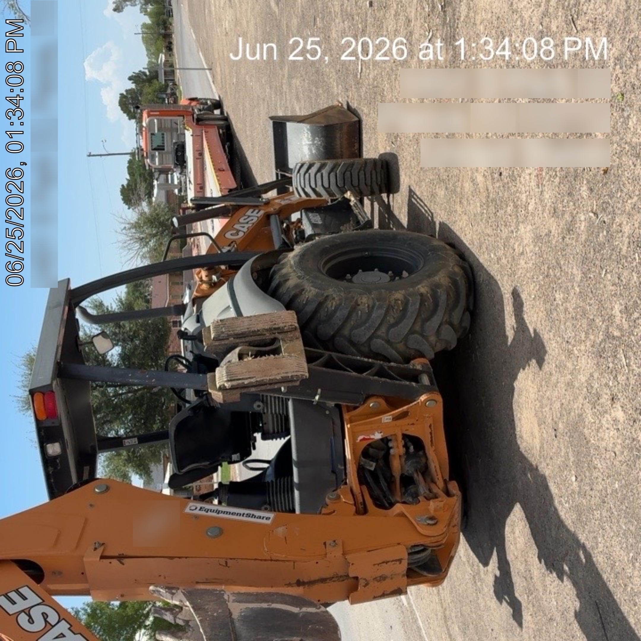 2019 Case 580N EP Canopy, 4WD, GP Front Bucket, Standard Stick, 1 Way Aux Hydraulics, ISO Controls