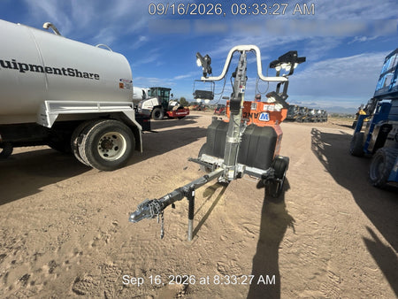 2024 Wanco WLTT-4MM4K Diesel, Deep Sea Controller, Shore Power Plug, Auto Start, (4) 350W LED Floodlights, 4kW Generator, 60 Gal Fuel Tank, 2" Ball, T3