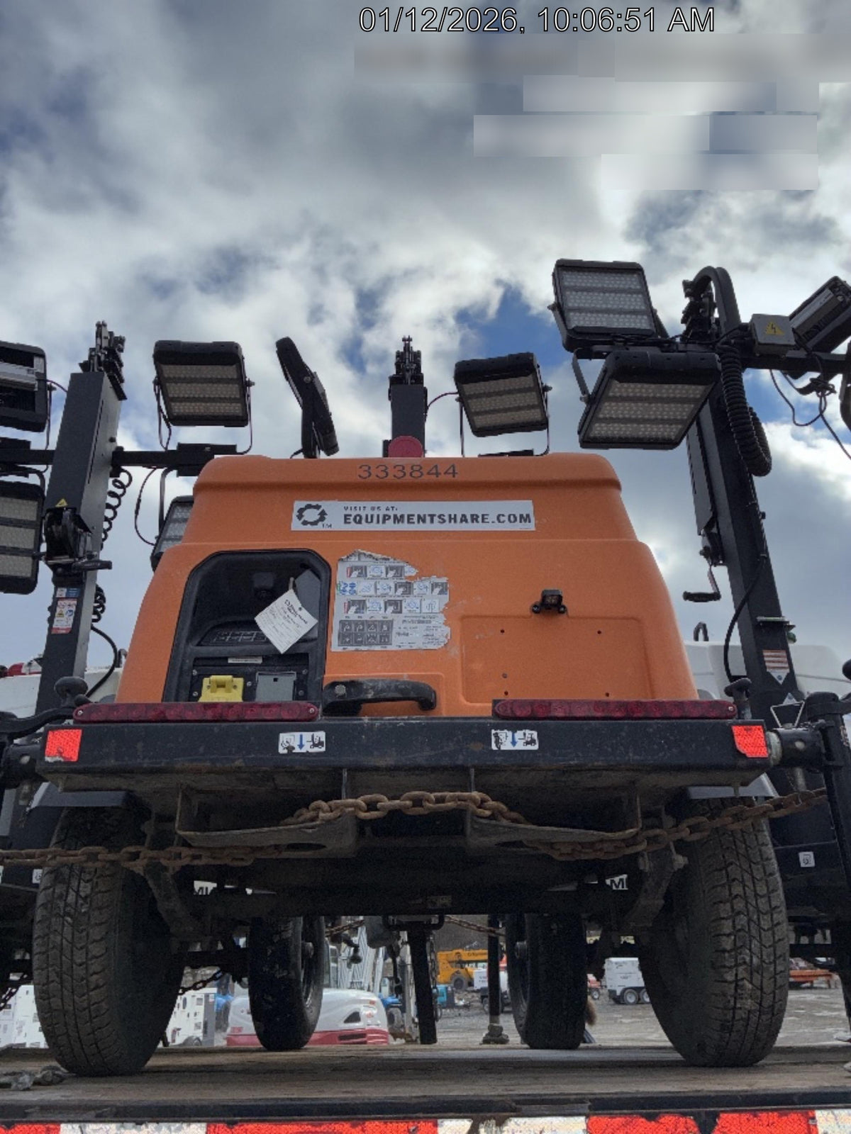2023 Generac MLT2 Diesel, Flex Switch 120V Input, Powerzone Controller, (4) 320W LED Lights, 4kW Generator, 39.9 Gal Fuel Tank, 2" Ball, T3
