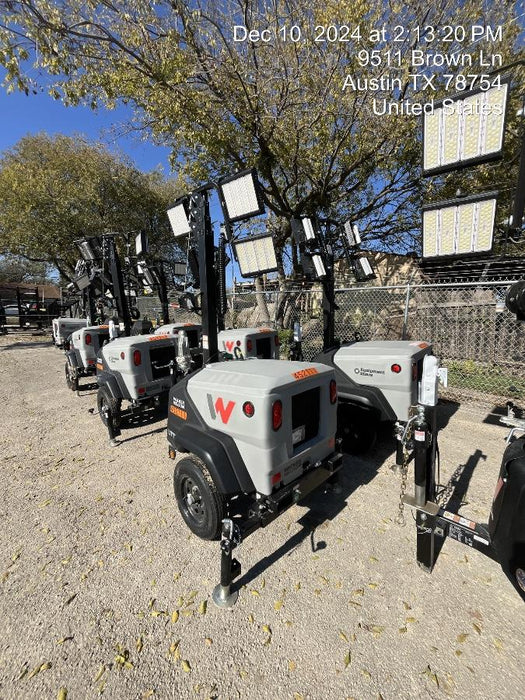 2024 Wacker Neuson LTT4 Diesel, Kohler KDW702, Deep Sea Controller, Auto Start, LED 320W, Bypass Outlet, T3