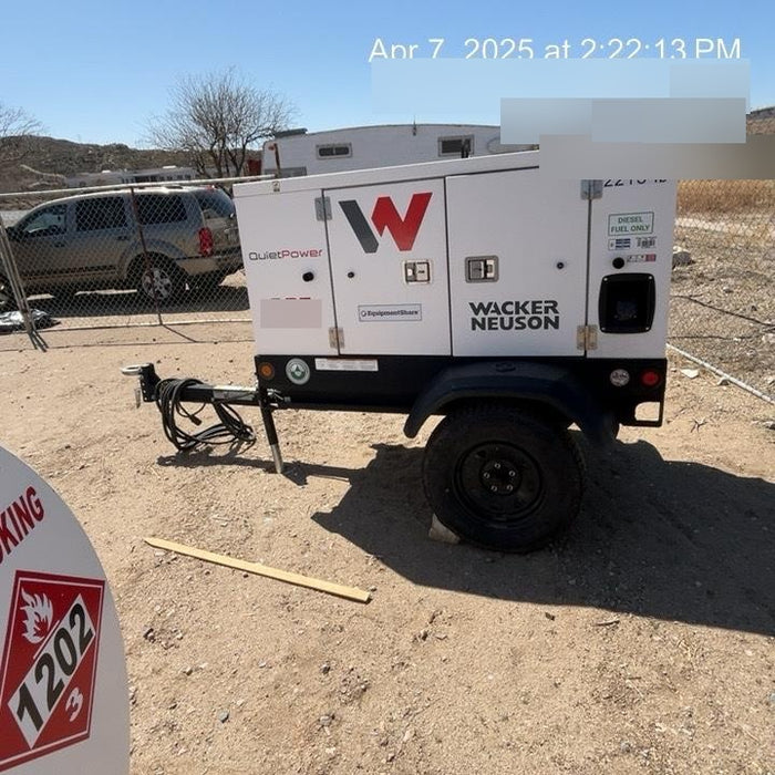 2022 WACKER NEUSON G25