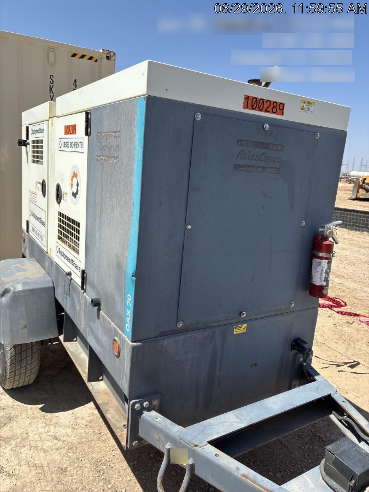 2020 ATLAS COPCO QAS 70