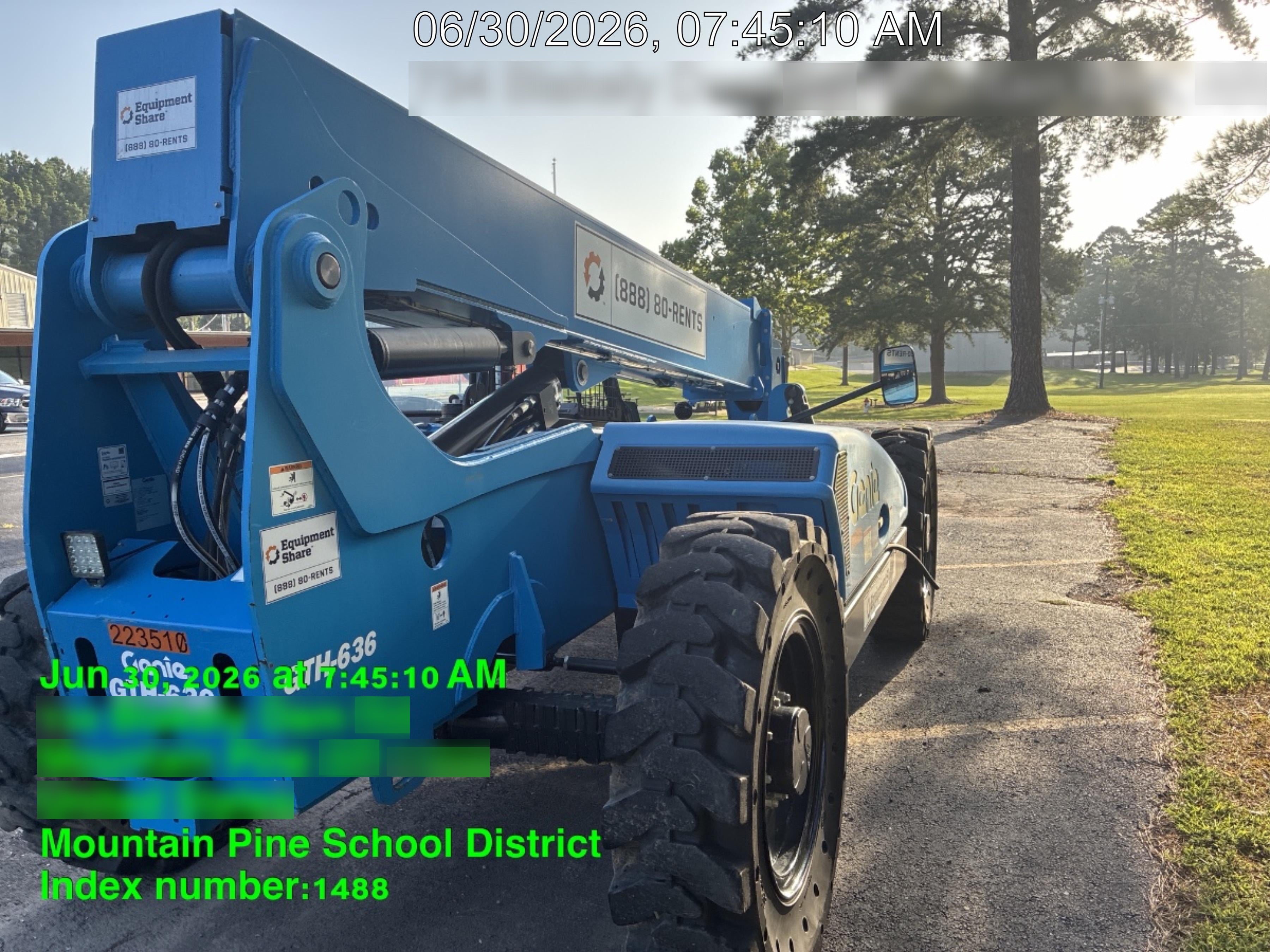 2022 GENIE GTH-636
