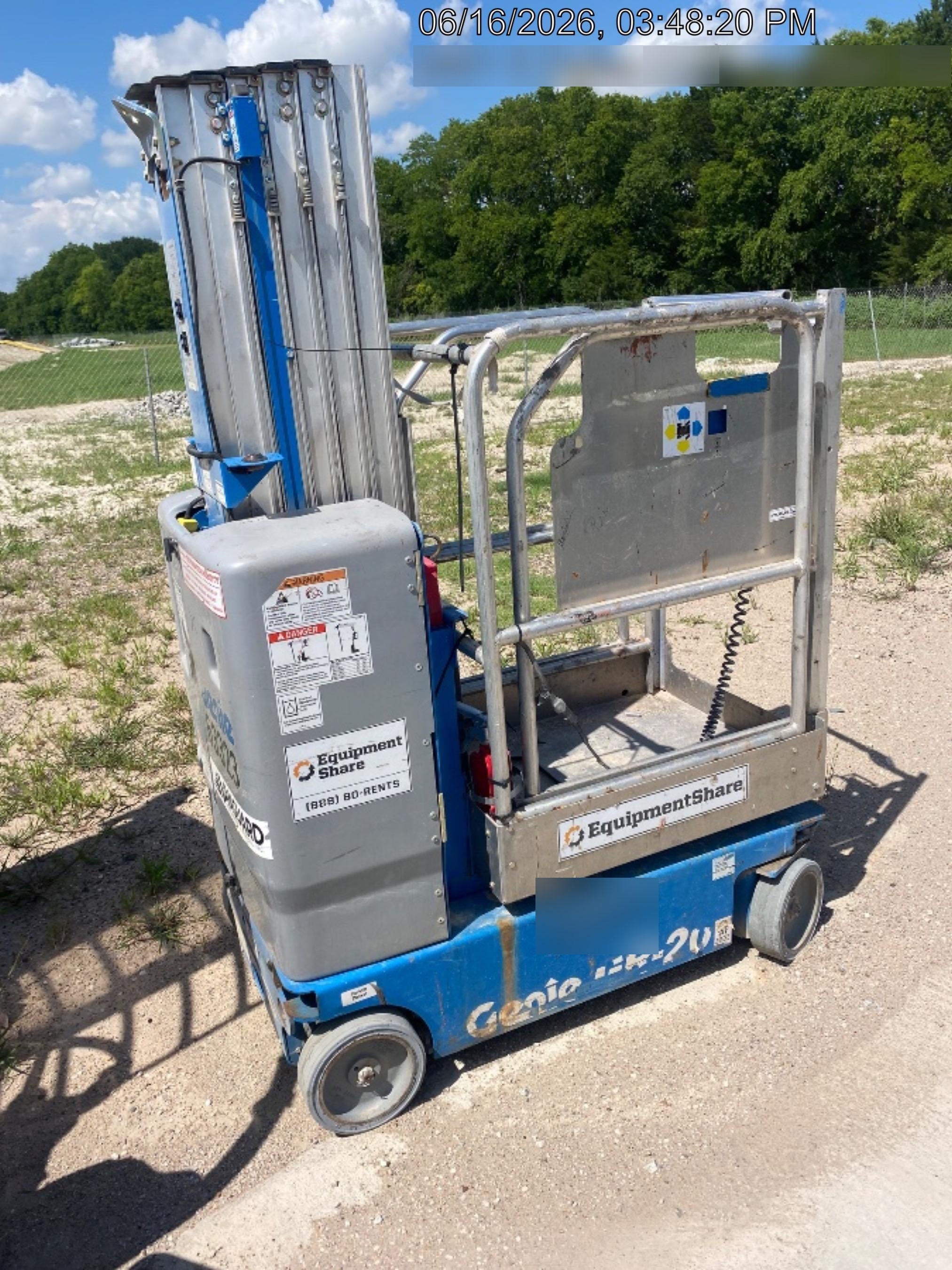 2020 GENIE GR-20