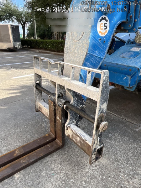 2019 Genie GTH-844 Genie GTH-844 w/Enclosed Cab w/HVAC, Work Lights, Solid Tires, Beacon, 60" Carriage and Forks