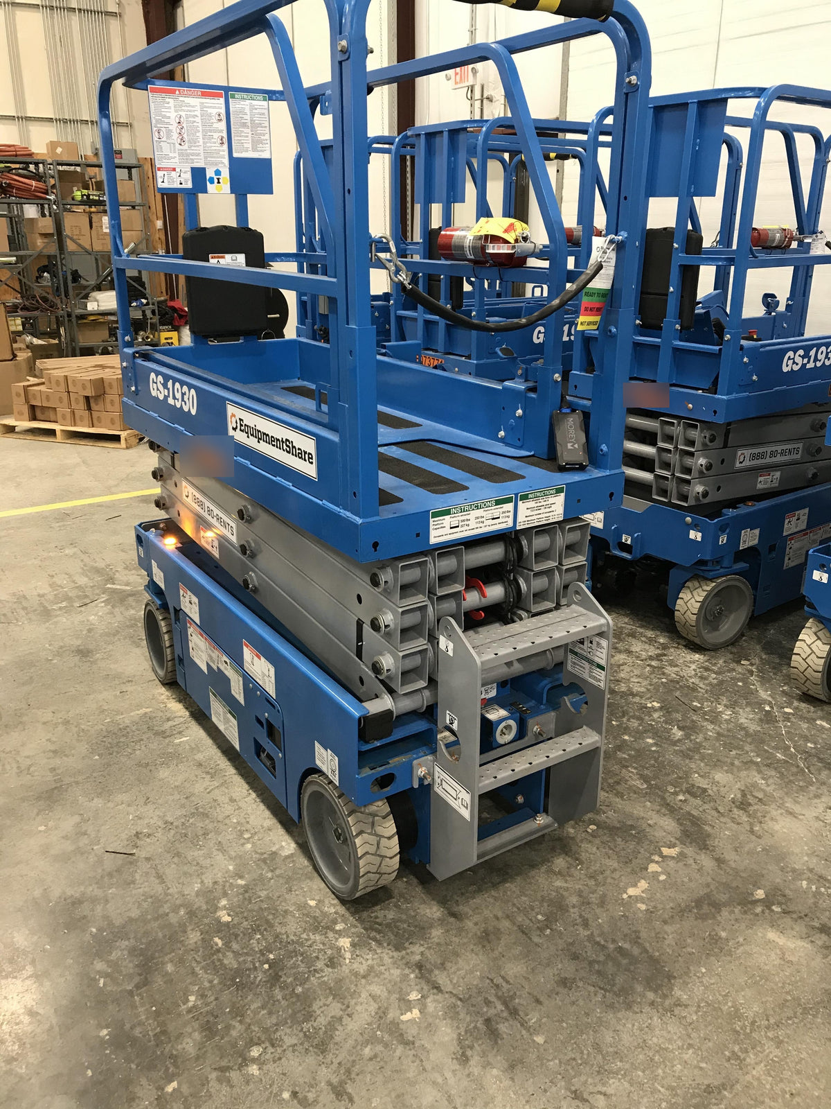 2020 Genie GS-1930 Fixed rails with chain entry gate - Pre A92.20