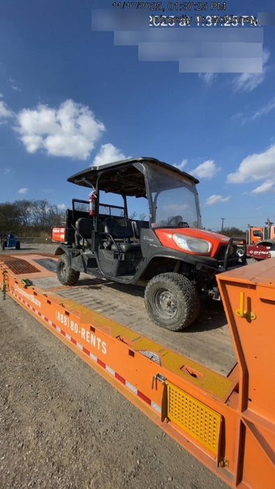 2022 Kubota RTV-X1140W-H Plastic Canopy, Windshield Acrylic Clear, LED Strobe Light, Wire Harness Kit, Back up Alarm